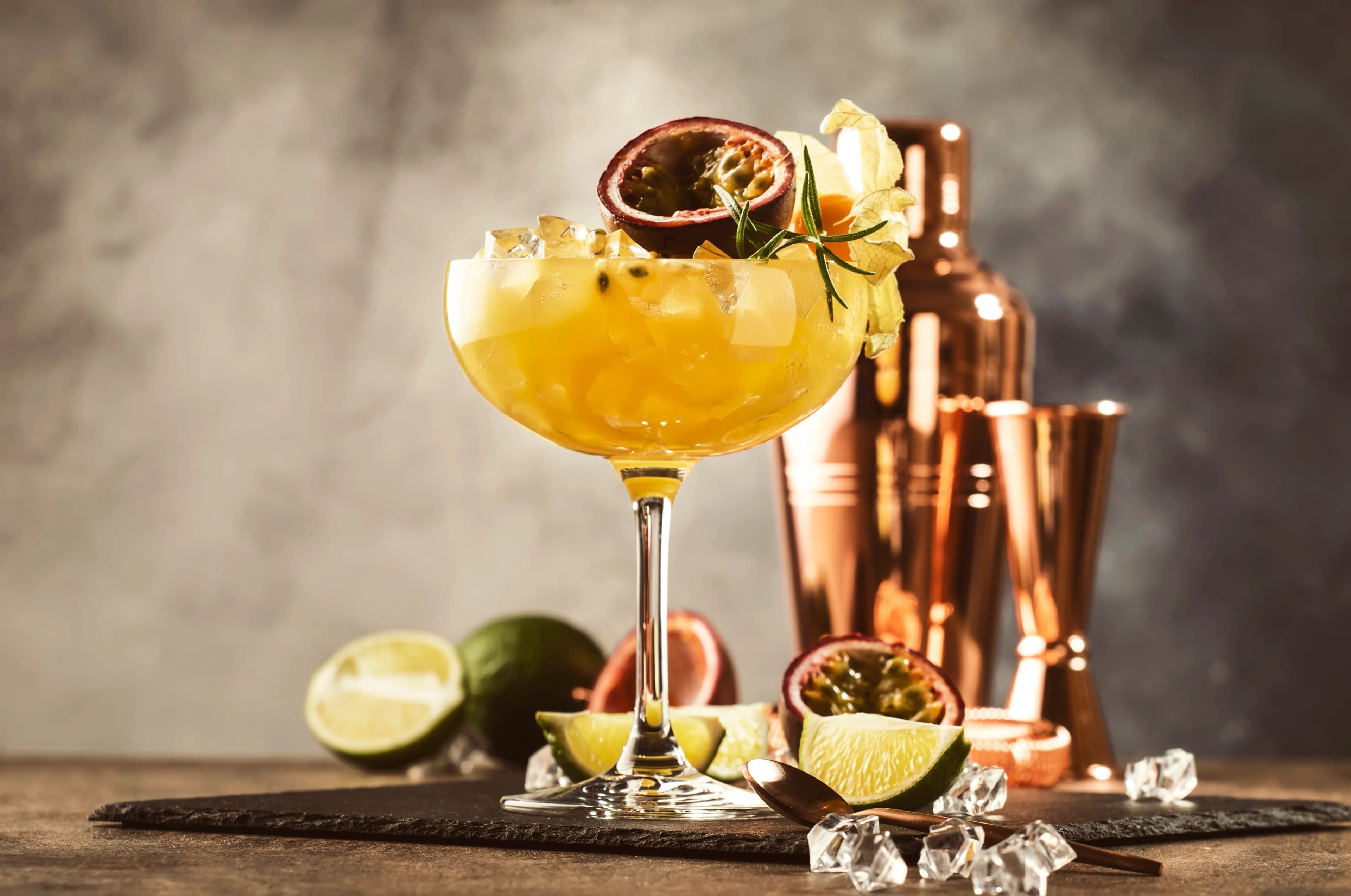 Voorbeeld van een cocktail die gemaakt is tijdens een cocktail workshop in Brabant